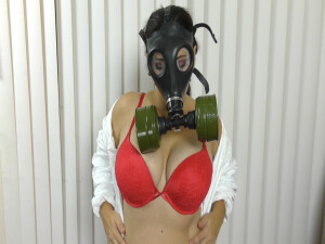 Gas Mask Goddess